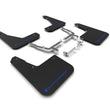 Load image into Gallery viewer, Rally Armor 19-25 Ford Focus ST MK4 Black UR Mud Flap w/Blue Logo - Main Product View
