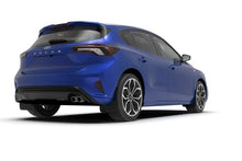Load image into Gallery viewer, Rally Armor 19-25 Ford Focus ST MK4 Black UR Mud Flap w/Blue Logo - Back View