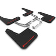 Load image into Gallery viewer, Rally Armor 19-25 Ford Focus ST MK4 Black UR Mud Flap w/Red Logo - Main Product View