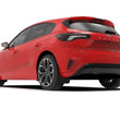 Load image into Gallery viewer, Rally Armor 19-25 Ford Focus ST MK4 Black UR Mud Flap w/White Logo - Side View