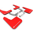 Load image into Gallery viewer, Rally Armor 19-25 Ford Focus ST MK4 Red UR Mud Flap w/White Logo - Main Product View