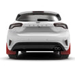 Load image into Gallery viewer, Rally Armor 19-25 Ford Focus ST MK4 Red UR Mud Flap w/White Logo - Side View