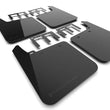 Load image into Gallery viewer, Rally Armor 19-25 GMC Sierra 1500 AT4 Black UR Mud Flap w/ Metallic Black Logo - Main Product View