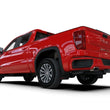 Load image into Gallery viewer, Rally Armor 19-25 GMC Sierra 1500 AT4 Black UR Mud Flap w/ Metallic Black Logo - Side View