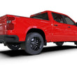Load image into Gallery viewer, Rally Armor 19-25 Gen 4 Chevy Silverado 1500 Black UR Mud Flap Metallic Red Logo - Side View