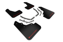 Load image into Gallery viewer, Rally Armor 19-25 Mazda3 Hatchback Black UR Mud Flap w/Red Logo - Main Product View