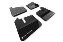 Load image into Gallery viewer, Rally Armor 20-25 GMC Sierra 2500/3500 HD Denali Black Mud Flap w/White Logo - Main Product View