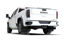 Load image into Gallery viewer, Rally Armor 20-25 GMC Sierra 2500/3500 HD Denali Black Mud Flap w/White Logo - Additional View 5