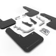 Load image into Gallery viewer, Rally Armor 20-25 Hyundai Venue Black Mud Flap Grey Logo - Main Product View