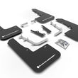 Load image into Gallery viewer, Rally Armor 20-25 Hyundai Venue Black Mud Flap White Logo - Main Product View