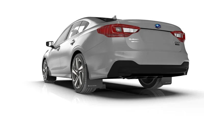 Rally Armor 20-25 Subaru Legacy Black UR Mud Flap w/Grey Logo - Additional View 7