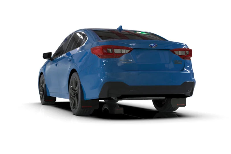Rally Armor 20-25 Subaru Legacy Black UR Mud Flap w/Red Logo - Additional View 5