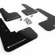 Load image into Gallery viewer, Rally Armor 20-25 Subaru Outback Black UR Mud Flap w/White Logo - Main Product View