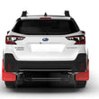 Load image into Gallery viewer, Rally Armor 20-25 Subaru Outback Red UR Mud Flap w/White Logo - Installation View