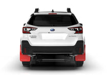 Load image into Gallery viewer, Rally Armor 20-25 Subaru Outback Red UR Mud Flap w/White Logo - Installation View
