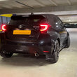 Load image into Gallery viewer, Rally Armor 20-25 Toyota GR Yaris Black Mud Flap w/Grey Logo - Installation View