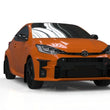 Load image into Gallery viewer, Rally Armor 20-25 Toyota GR Yaris Black Mud Flap w/Red Logo - Side View