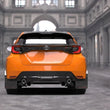 Load image into Gallery viewer, Rally Armor 20-25 Toyota GR Yaris Black Mud Flap w/Red Logo - Installation View