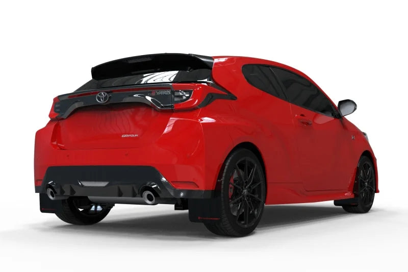 Rally Armor 20-25 Toyota GR Yaris Black Mud Flap w/Red Logo - Additional View 5