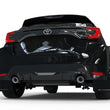 Load image into Gallery viewer, Rally Armor 20-25 Toyota GR Yaris Black Mud Flap w/White Logo - Back View
