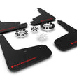 Load image into Gallery viewer, Rally Armor 20-26 Tesla Model Y, Juniper Y Black UR Mud Flap w/Red Logo - Main Product View