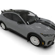 Load image into Gallery viewer, Rally Armor 2021-25 Ford Mach-E Rally Edition Black UR Mud Flap Metallic Black Logo - Back View
