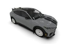 Load image into Gallery viewer, Rally Armor 2021-25 Ford Mach-E Rally Edition Black UR Mud Flap Metallic Black Logo - Back View
