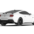 Load image into Gallery viewer, Rally Armor 2024+ Ford Mustang Black UR Mud Flap w/ Metallic Black Logo - Back View