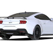 Load image into Gallery viewer, Rally Armor 2024+ Ford Mustang Black UR Mud Flap w/ Red Logo - Back View