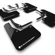 Load image into Gallery viewer, Rally Armor 2024 Hyundai Kona/Kona EV Black UR Mud Flap w/White Logo - Main Product View