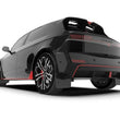 Load image into Gallery viewer, Rally Armor 2025 Hyundai Ioniq 5 N Black Mud Flap w/Metallic Black Logo - Side View