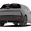 Load image into Gallery viewer, Rally Armor 2025 Hyundai Ioniq 5 N Black UR Mud Flap Light Blue Battery Logo - Back View