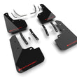 Load image into Gallery viewer, Rally Armor 2025+ Hyundai Tucson (Excl. ICE &amp; XRT) Black UR Mud Flap w/ Red Logo - Main Product View