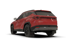 Load image into Gallery viewer, Rally Armor 2025+ Hyundai Tucson (Excl. ICE &amp; XRT) Black UR Mud Flap w/ Red Logo - Detail View