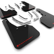 Load image into Gallery viewer, Rally Armor 2025 Hyundai Tucson ICE XRT Black UR Mud Flap - Red Logo - Main Product View