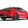 Load image into Gallery viewer, Rally Armor 2025+ Kia K4 Black Mud Flap Red Logo - Installation View