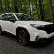 Load image into Gallery viewer, Rally Armor 2025 Subaru Forester Black UR Mud Flap w/Metallic Black Logo - Additional View 7