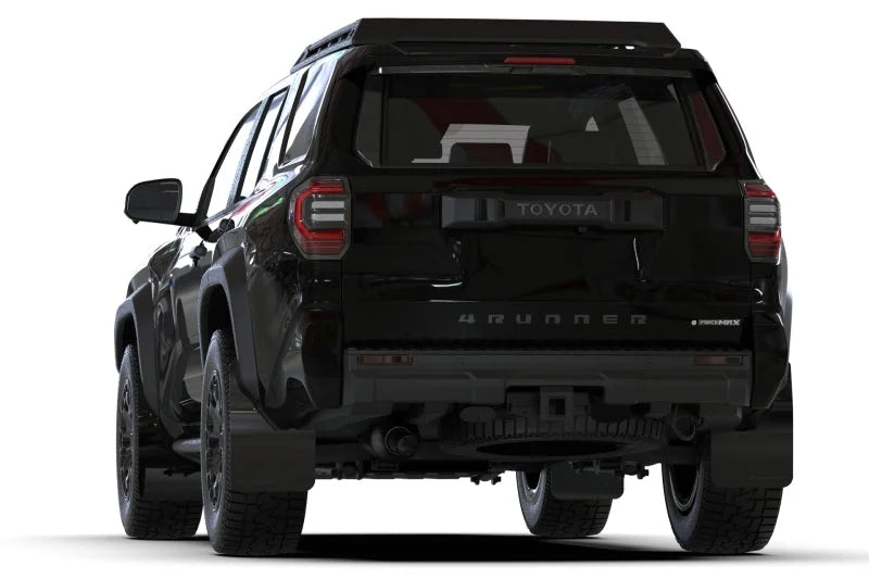 Rally Armor 2025+ Toyota 4Runner Black UR Mud Flap w/ Metallic Black Logo - Additional View 11