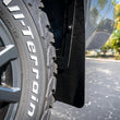 Load image into Gallery viewer, Rally Armor 2025+ Toyota 4Runner Black UR Mud Flap w/ White Logo - Additional View 6