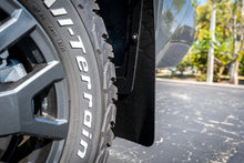 Load image into Gallery viewer, Rally Armor 2025+ Toyota 4Runner Black UR Mud Flap w/ White Logo - Additional View 6