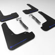 Load image into Gallery viewer, Rally Armor 21-23 Hyundai Elantra Black UR Mud Flap w/Blue Logo - Main Product View