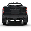 Load image into Gallery viewer, Rally Armor 21-25 Dodge Ram 1500 TRX Black UR Mud Flap - Metallic Black Logo - Installation View