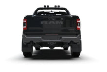 Load image into Gallery viewer, Rally Armor 21-25 Dodge Ram 1500 TRX Black UR Mud Flap - Metallic Black Logo - Installation View