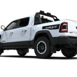 Load image into Gallery viewer, Rally Armor 21-25 Dodge Ram 1500 TRX Black UR Mud Flap - Red Logo - Installation View