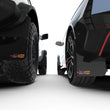 Load image into Gallery viewer, Rally Armor 21-25 Ford Bronco RR-ST Rock Rail-Steel Rear Bumper BCE Logo - Installation View