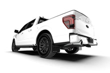 Load image into Gallery viewer, Rally Armor 21-25 Ford F-150 (Excl. Raptor) Black UR Mud Flap w/Metallic Black Logo - Installation View