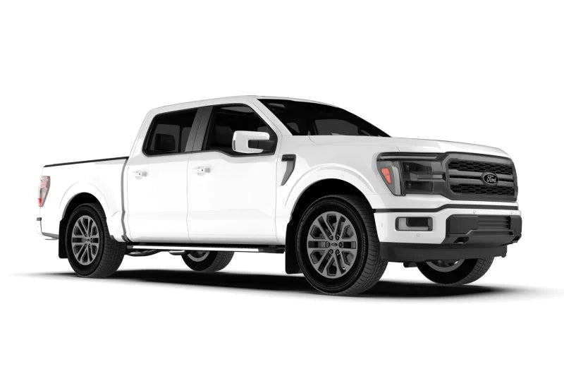 Rally Armor 21-25 Ford F-150 (Excl. Raptor) Black UR Mud Flap w/Metallic Black Logo - Additional View 8