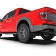 Load image into Gallery viewer, Rally Armor 21-25 Ford F-150 Raptor Gen 3 Black UR Mud Flap w/Red Logo - Installation View