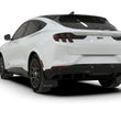 Load image into Gallery viewer, Rally Armor 21-25 Ford Mustang Mach-E/GT/Rally Black Mud Flap w/White Logo - Additional View 6