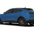 Load image into Gallery viewer, Rally Armor 21-25 Ford Mustang Mach-E/GT/Rally Black UR Mud Flap w/Metallic Black Logo - Installation View